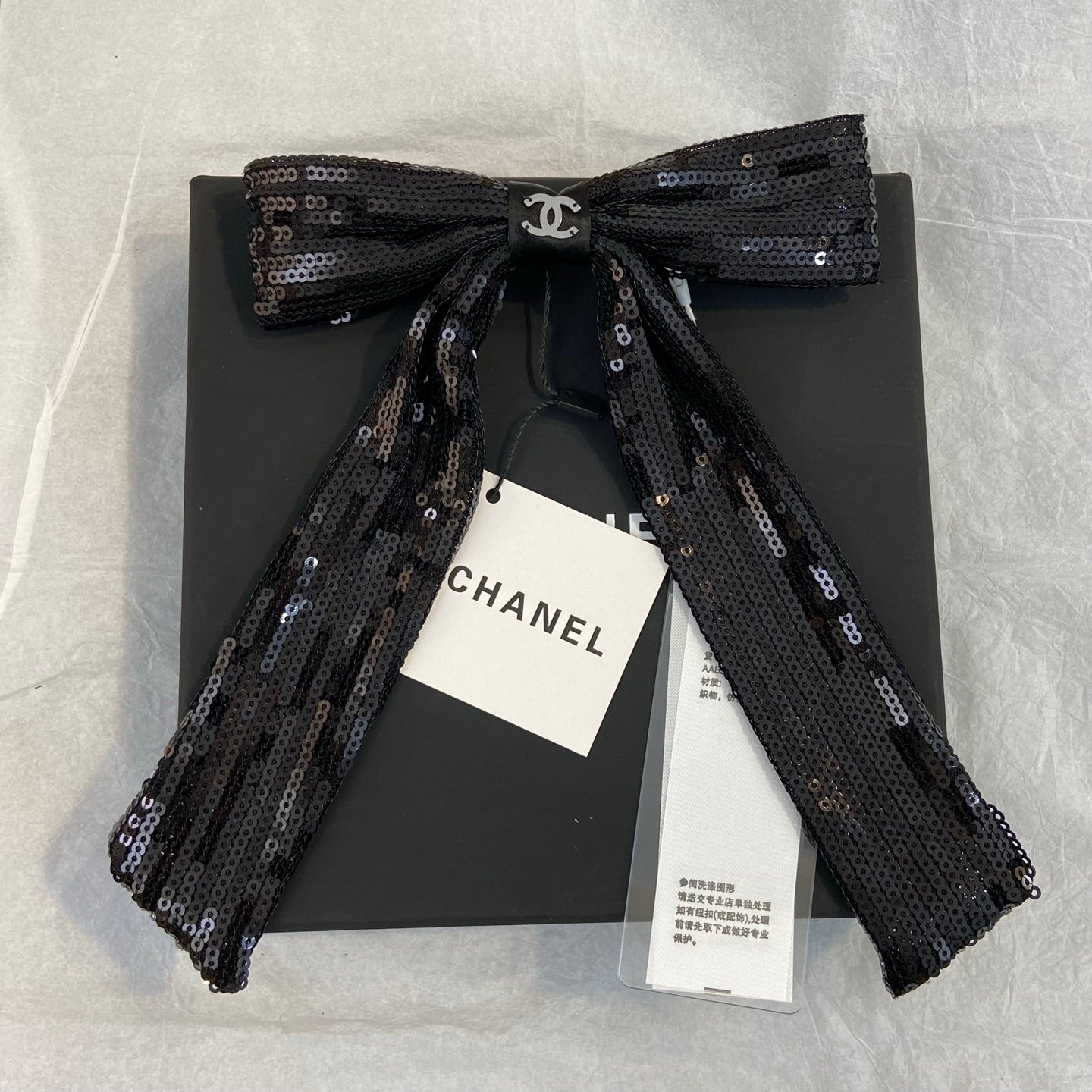 Chanel Bowknot Hairtie/Hairpin