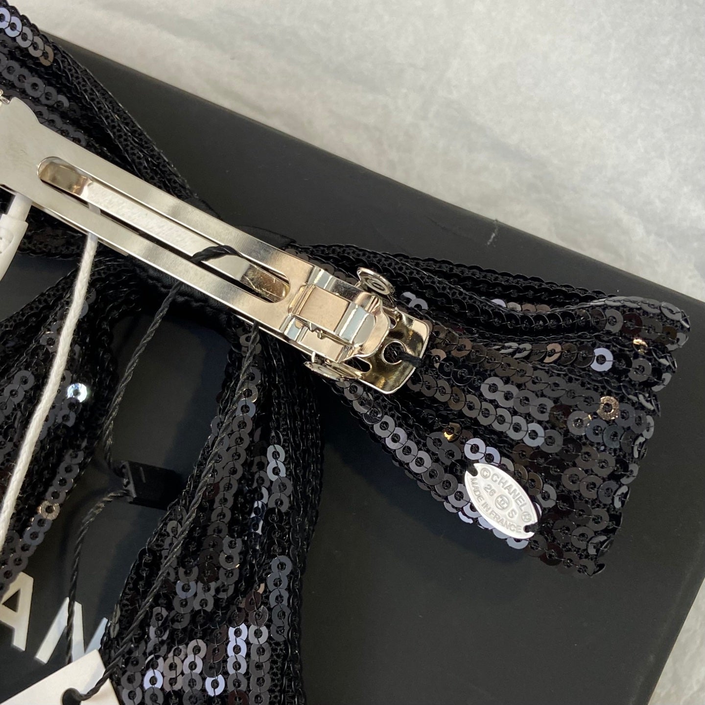 Chanel Bowknot Hairtie/Hairpin