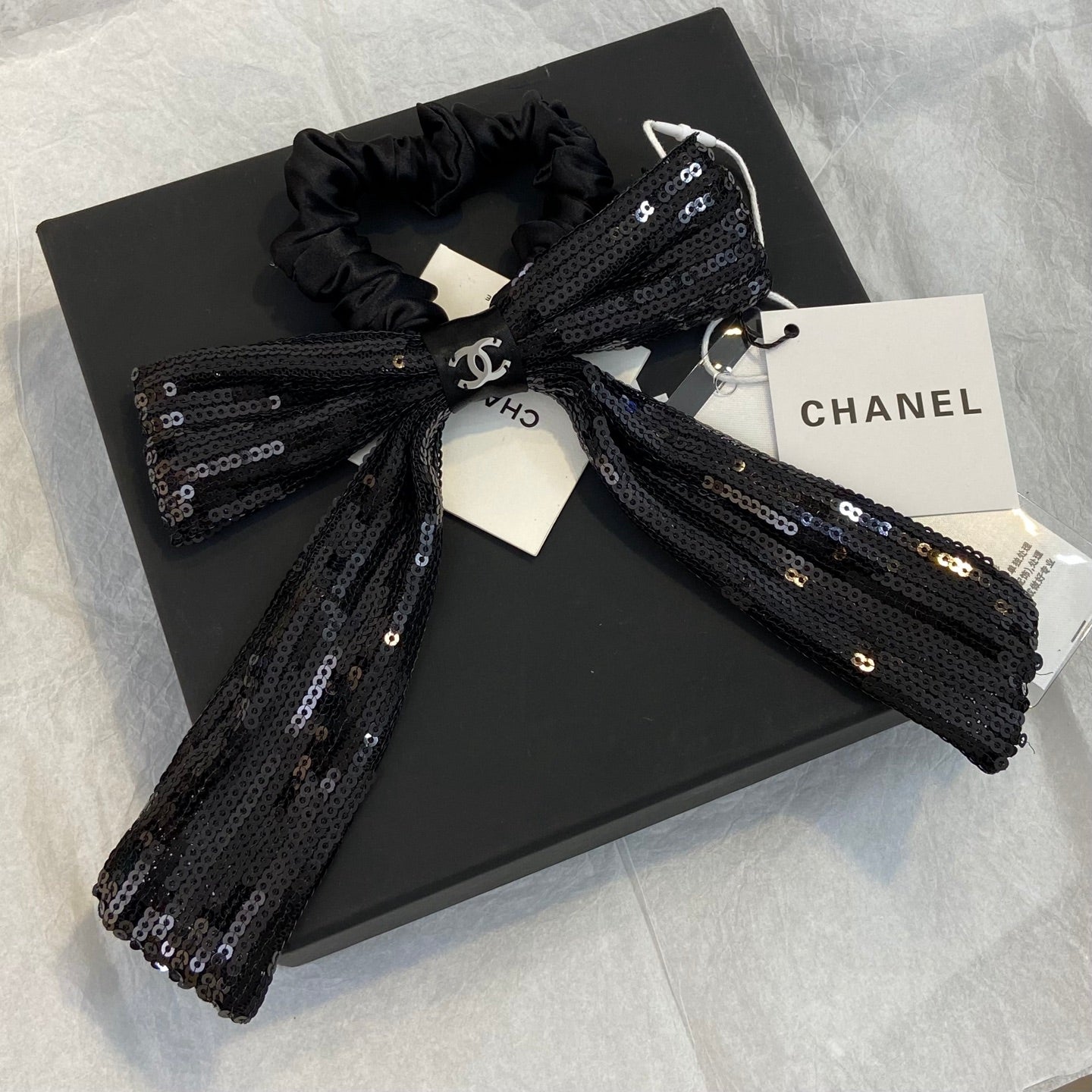 Chanel Bowknot Hairtie/Hairpin